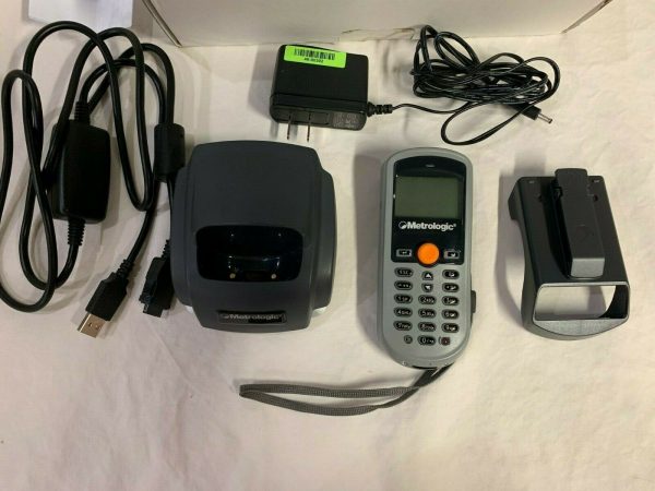 Metrologic Optimus SP5500 Handheld Data Collector (USB and Serial Cables, dock, power supply, battery and REPAIRS done)