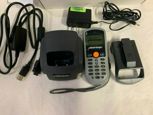 Metrologic Optimus SP5500 Handheld Data Collector (USB and Serial Cables, dock, power supply, battery and REPAIRS done)
